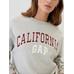 Gap Logo Grafikli Oversize Fleece Sweatshirt