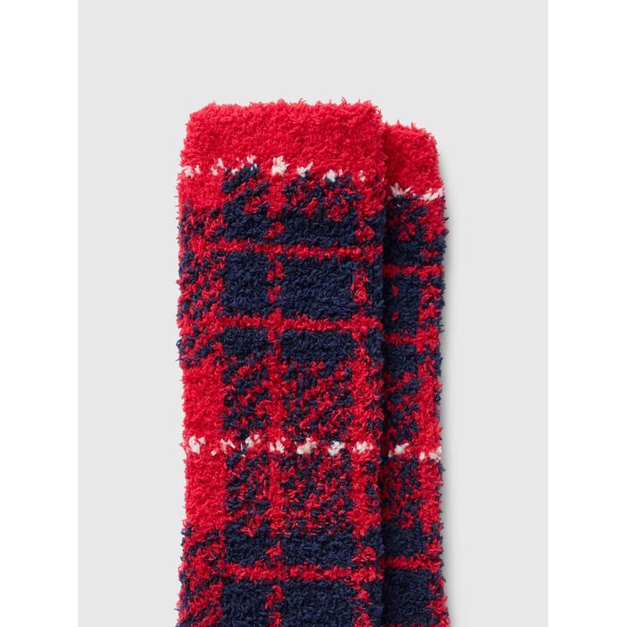 Cozy Носки круглого воротника цвет: Красный