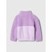 Gap Logo Geri Dönüştürülmüş Sherpa Sweatshirt цвет: Фиолетовый