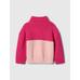 Gap Logo Geri Dönüştürülmüş Sherpa Sweatshirt цвет: Розовый