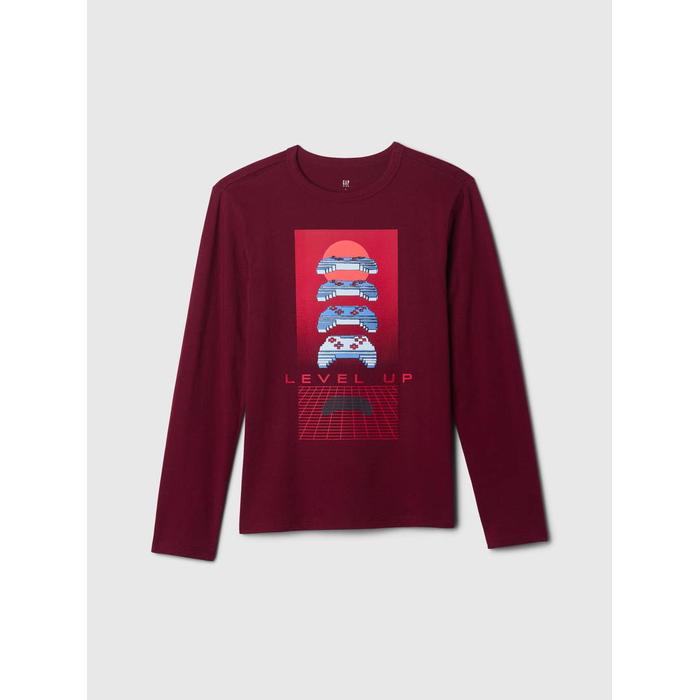 Grafikli T-Shirt цвет: Красный