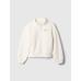 Gap Logo Relaxed Sherpa Sweatshirt цвет: Белый