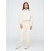Gap Logo Relaxed Sherpa Sweatshirt цвет: Белый