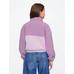 Gap Logo Relaxed Sherpa Sweatshirt цвет: Фиолетовый