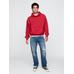 Gap Logo Heavyweight Oversize Sweatshirt цвет: Красный