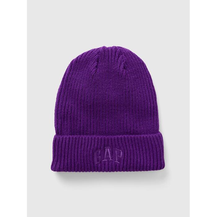 Шапочка с логотипом Gap цвет: Фиолетовый