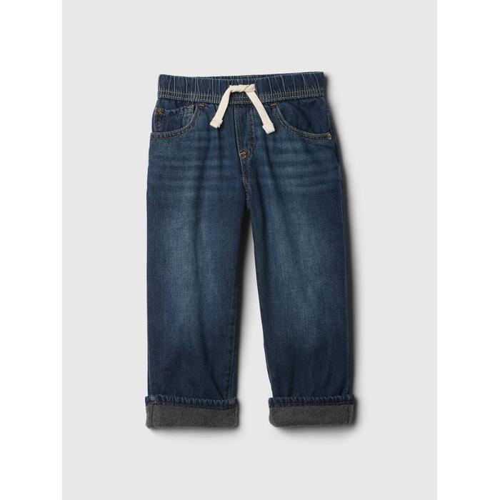 Baggy Jean Fleece Pantolon цвет: Голубой