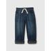 Baggy Jean Fleece Pantolon цвет: Голубой