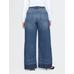 High Rise Stride Seamed Wide-Leg Jean Pantolon цвет: Голубой