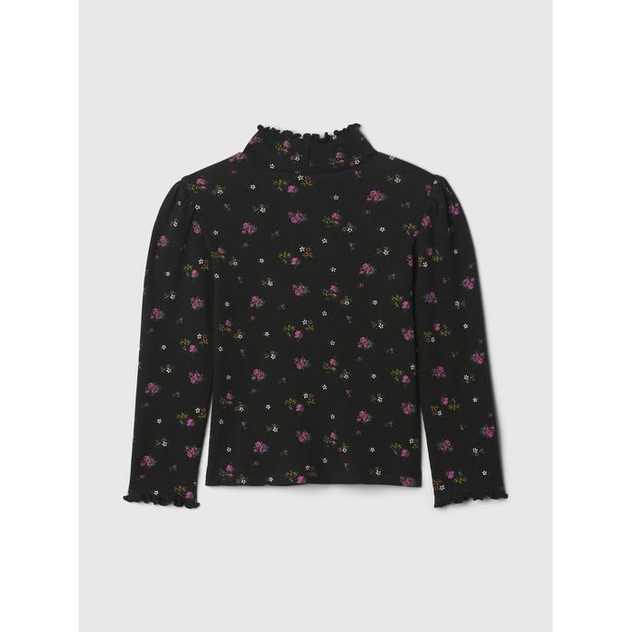 Fitilli Balıkçı Yaka T-Shirt цвет: Чёрный