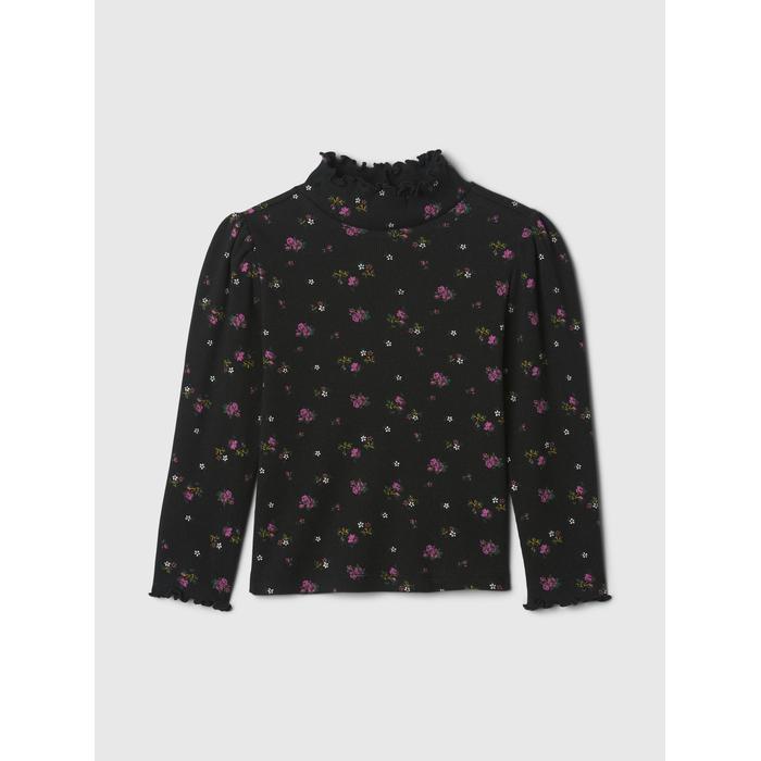 Fitilli Balıkçı Yaka T-Shirt цвет: Чёрный