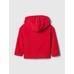 Gap Logo Fleece Sweatshirt цвет: Красный