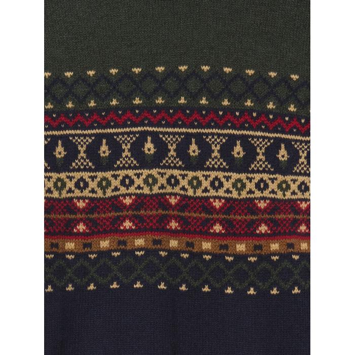 Свитер с рисунком CashSoft Fair Isle цвет: Синий