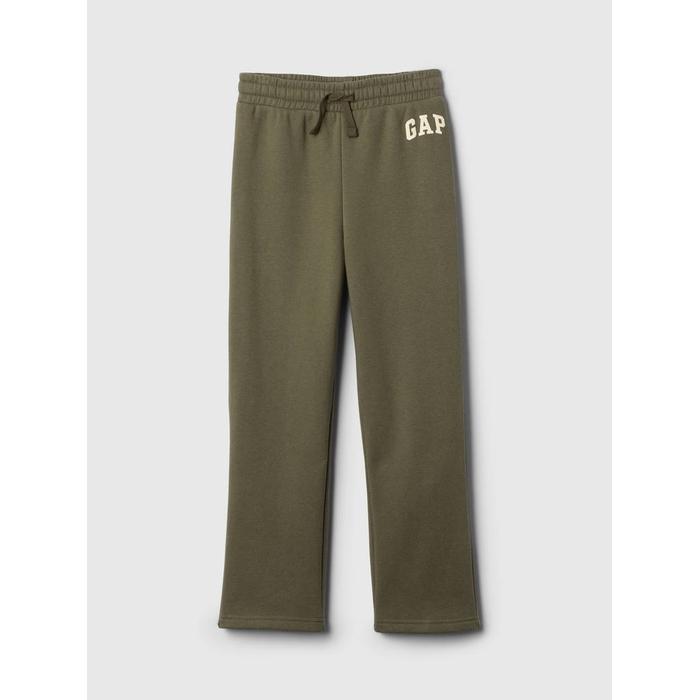 Спортивный костюм джоггера из флиса с логотипом Gap Relaxed цвет: Хаки