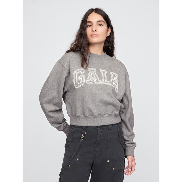 Толстовка с укороченным логотипом Gap x Cult Gaia