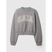 Толстовка с укороченным логотипом Gap x Cult Gaia