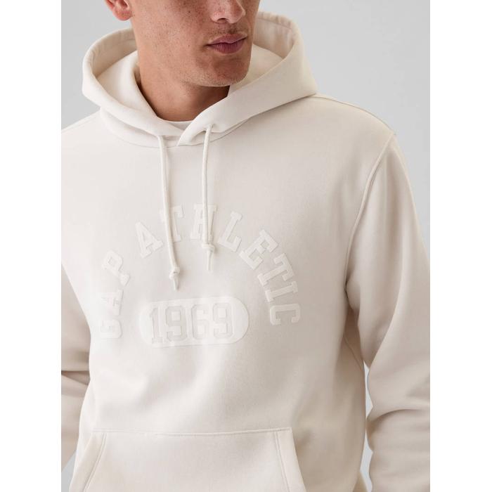 Vintage Soft Gap logo kapüşonlu sweatshirt цвет: Бежевый