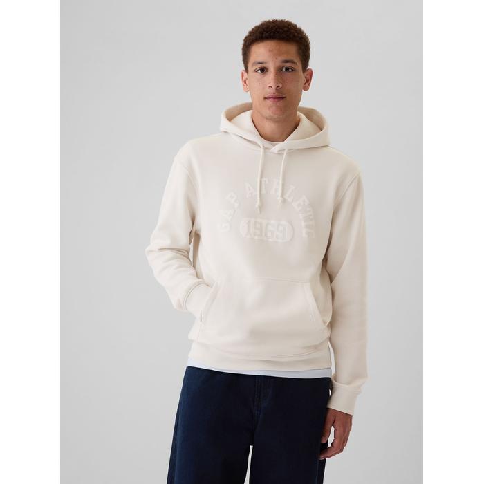 Vintage Soft Gap logo kapüşonlu sweatshirt цвет: Бежевый