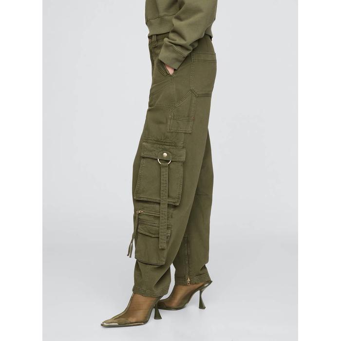 Gap × Cult Gaia Kargo Barrel Pantolon цвет: Хаки