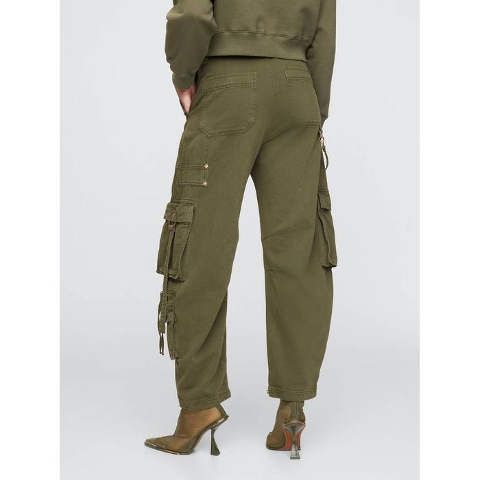 Gap × Cult Gaia Kargo Barrel Pantolon цвет: Хаки