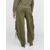 Gap × Cult Gaia Kargo Barrel Pantolon цвет: Хаки