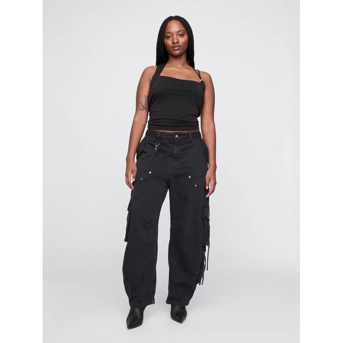 Gap × Cult Gaia Kargo Barrel Pantolon цвет: Чёрный