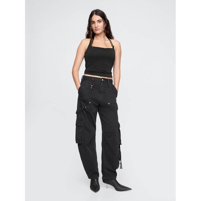 Gap × Cult Gaia Kargo Barrel Pantolon цвет: Чёрный