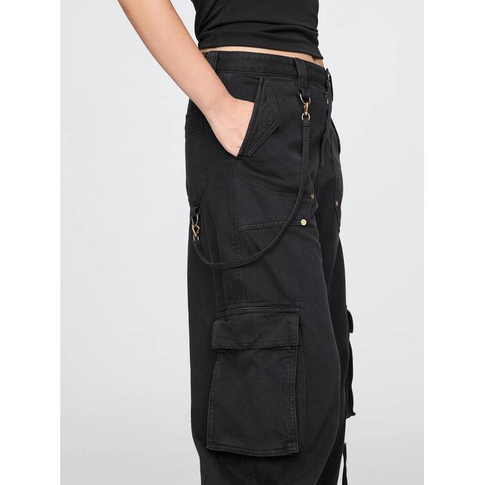 Gap × Cult Gaia Kargo Barrel Pantolon цвет: Чёрный