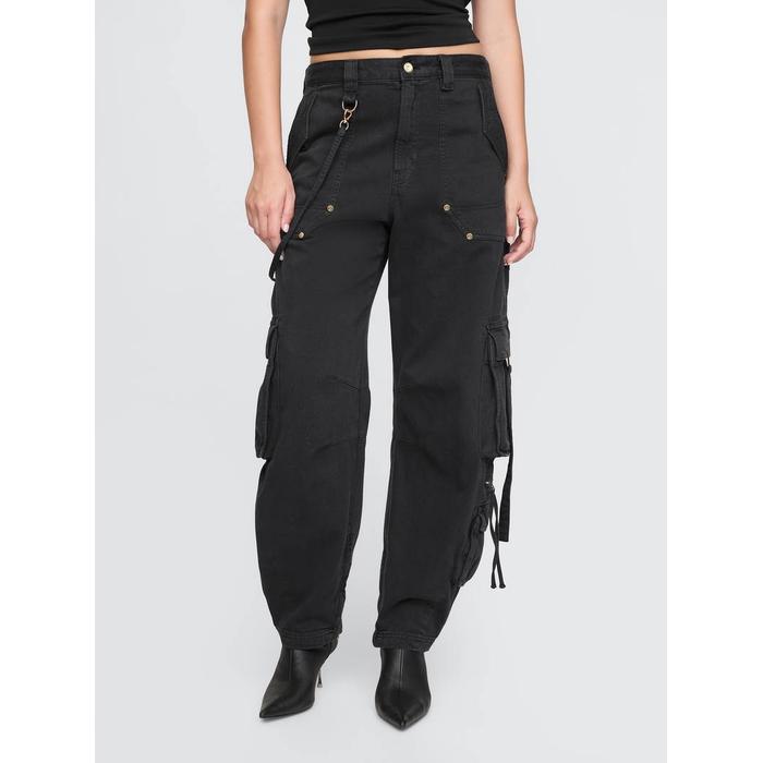 Gap × Cult Gaia Kargo Barrel Pantolon цвет: Чёрный