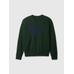 Детский свитер с логотипом intarsia Gap цвет: Зелёный