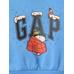 Peanuts Grafikli Fleece Sweatshirt цвет: Голубой