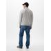 Флисовая толстовка с логотипом Gap Relaxed на четверть молнии