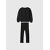 Desenli Sweatshirt Set цвет: Чёрный