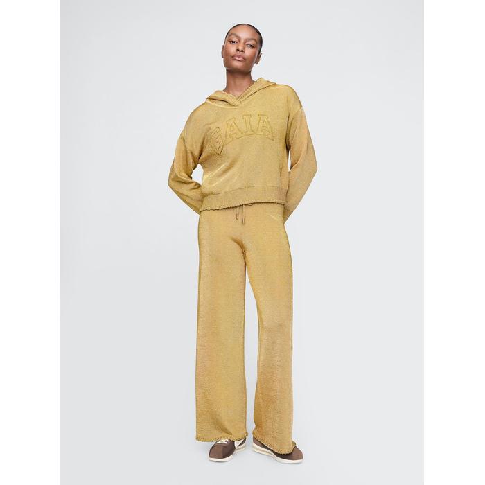 Металлическая толстовка Gap × Cult Gaia цвет: Жёлтый