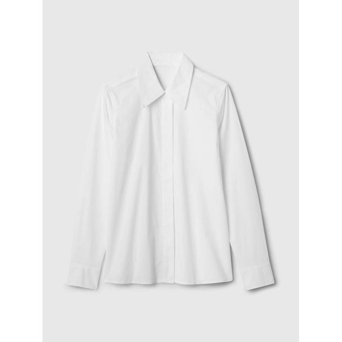 Классическая рубашка Gap × Cult Gaia с деталями на спине цвет: Белый