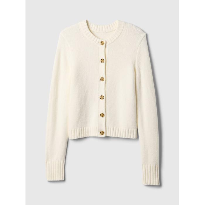 CashSoft Crop Hırka цвет: Белый