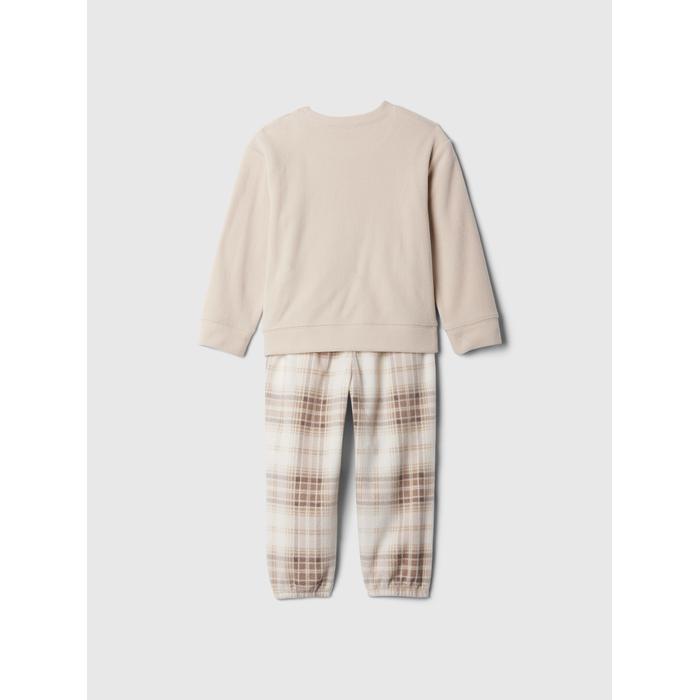 Пижамный комплект с логотипом Gap от Brannan Bear цвет: Бежевый