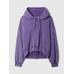 Gap Logo Vintage Soft Crop Sweatshirt цвет: Фиолетовый