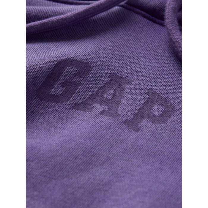 Gap Logo Vintage Soft Crop Sweatshirt цвет: Фиолетовый