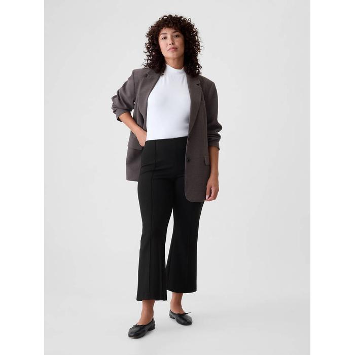 High Rise Crop Pantolon цвет: Чёрный