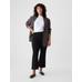 High Rise Crop Pantolon цвет: Чёрный