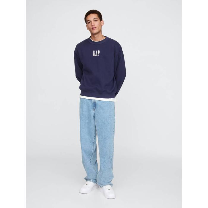 Gap Logo Vintage Soft Fleece Sweatshirt цвет: Красный