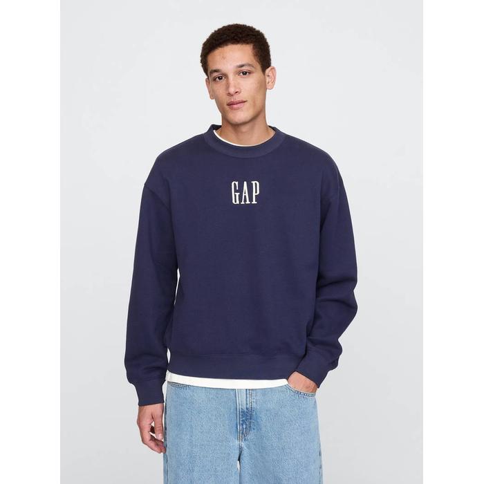 Gap Logo Vintage Soft Fleece Sweatshirt цвет: Красный