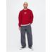 Gap Logo Vintage Soft Fleece Sweatshirt цвет: Красный