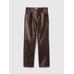 Gap × Cult Gaia Deri Pantolon цвет: Коричневый