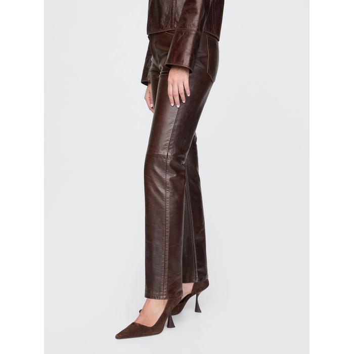 Gap × Cult Gaia Deri Pantolon цвет: Коричневый