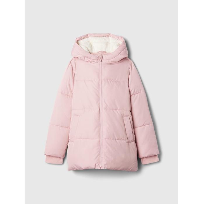 ColdControl Max Uzun Puffer Şişme Mont цвет: Розовый