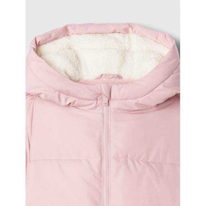 ColdControl Max Uzun Puffer Şişme Mont цвет: Розовый