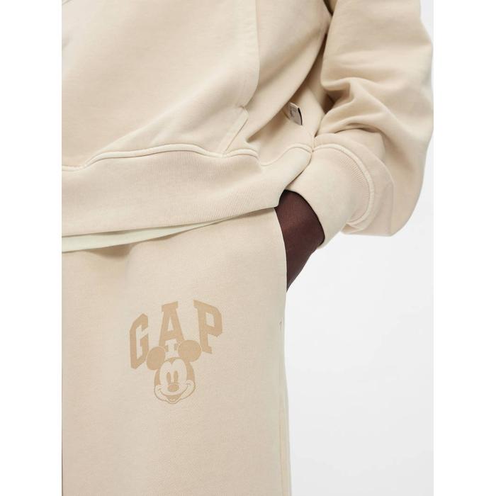 Disney Мешковатые спортивные штаны с логотипом Gap × цвет: Бежевый
