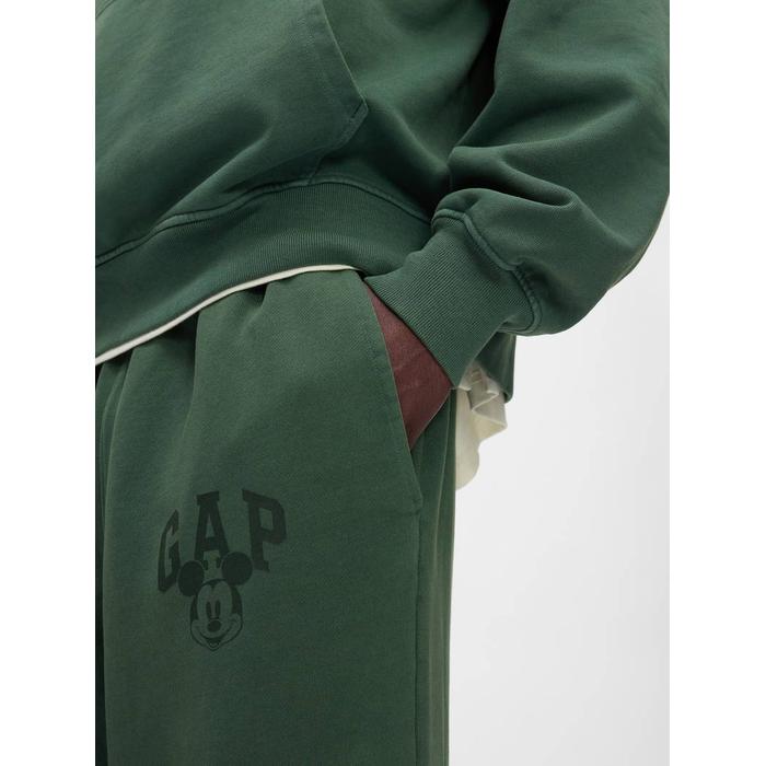 Disney Мешковатые спортивные штаны с логотипом Gap × цвет: Зелёный